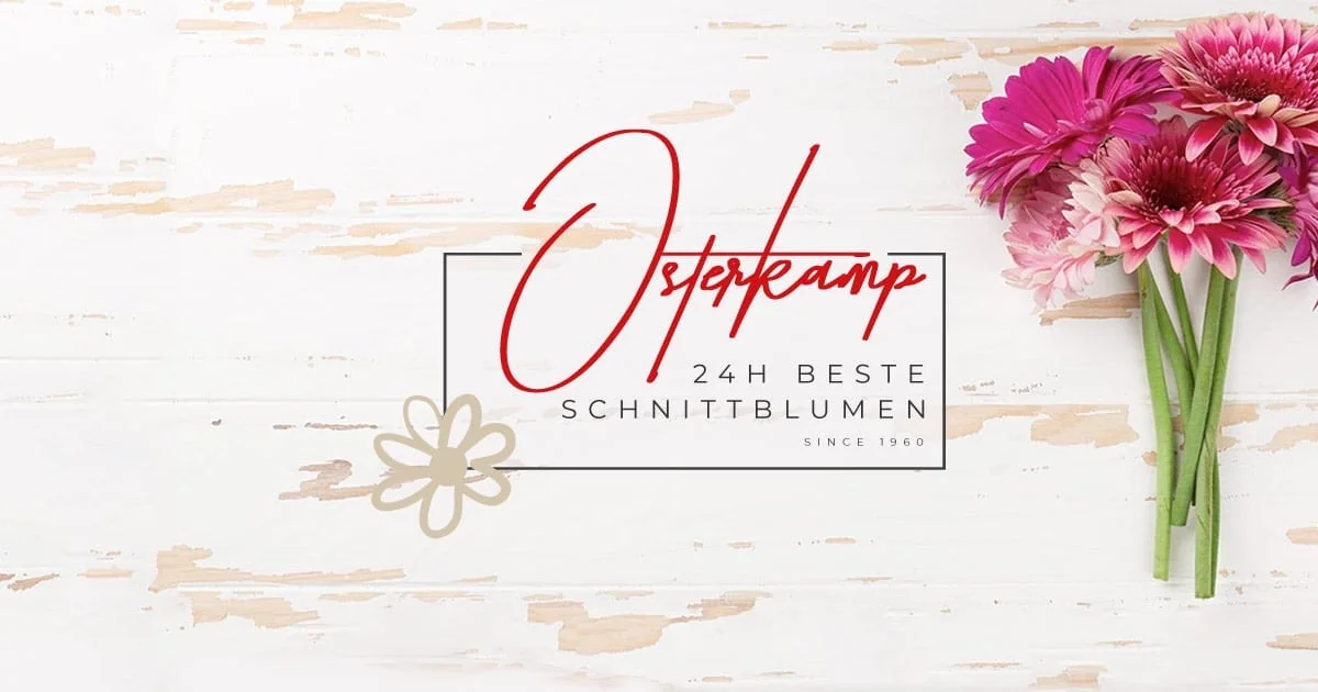 Osterkamp Schnittblumen - Brand design, logo, print design, strategy